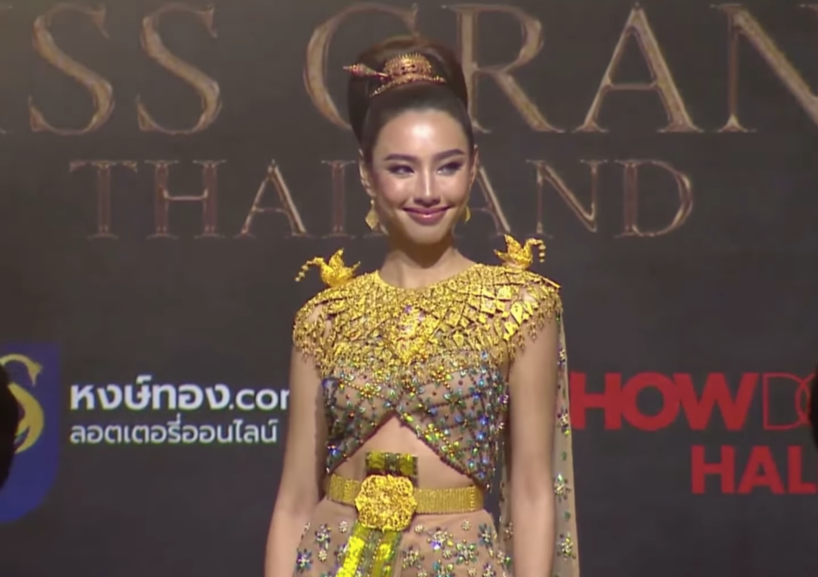 Thuỳ Tiên xuất hiện trong khai mạc của Miss Grand Thailand 2022.