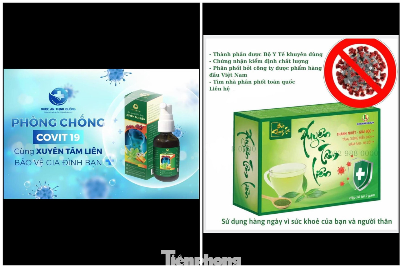 Một số sản phổ quảng cáo "nổ" công năng dù cơ quan chức năng đã cảnh báo, không có bất kỳ sản phẩm nào chữa hay kháng được được COVID-19 Một số sản phổ quảng cáo "nổ" công năng dù cơ quan chức năng đã cảnh báo, không có bất kỳ sản phẩm nào chữa hay kháng được được COVID-19
