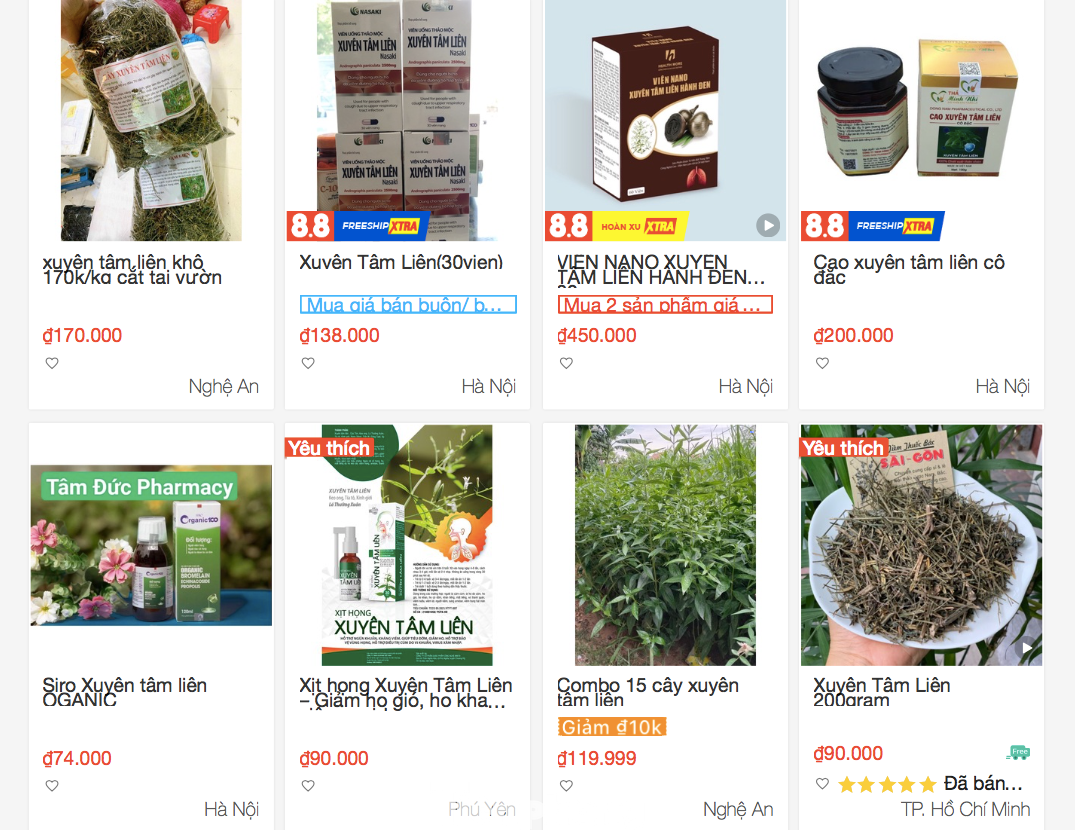 Gần 300 sản phẩm liên quan xuyên tâm liên bán trên một trang thương mại điện tử, số lượng tăng đáng kể trong vài ngày qua Gần 300 sản phẩm liên quan xuyên tâm liên bán trên một trang thương mại điện tử, số lượng tăng đáng kể trong vài ngày qua