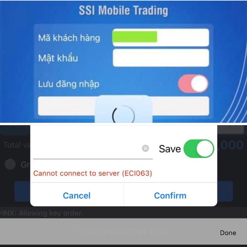 Nhà đầu tư phản ánh không thể truy cập hệ thống giao dịch của SSI trong sáng 7/7 Nhà đầu tư phản ánh không thể truy cập hệ thống giao dịch của SSI trong sáng 7/7