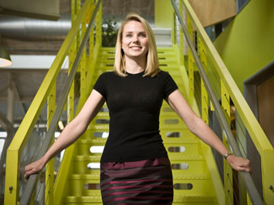 Từ khi Marissa Mayer làm CEO, cổ phiếu Yahoo đã tăng gần 160%. Ảnh: People Report