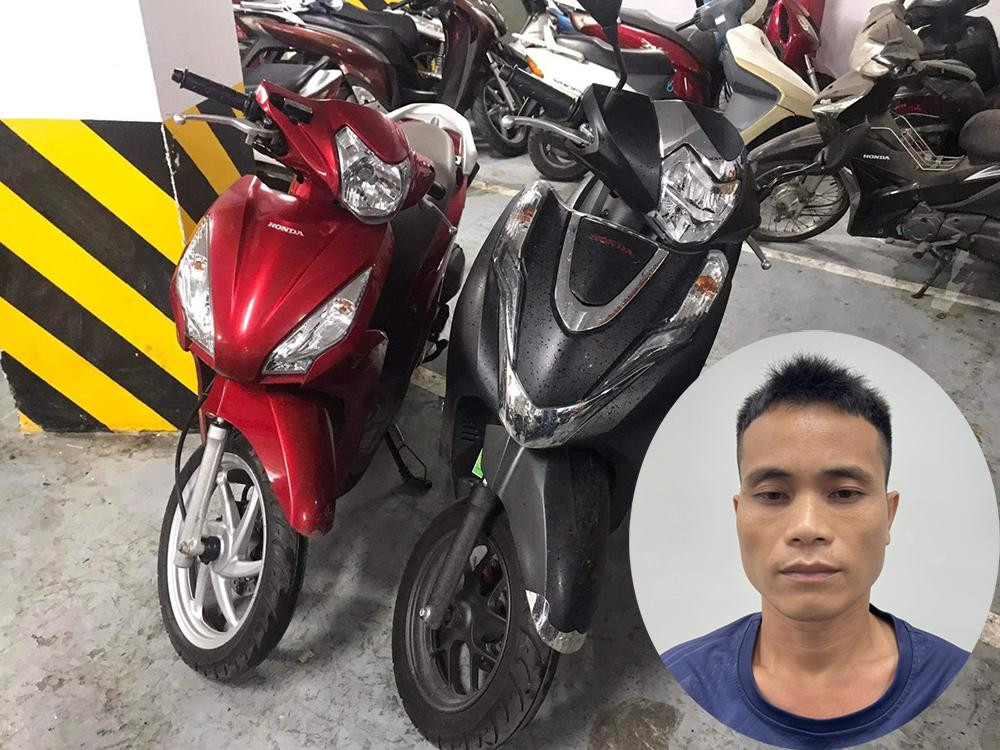 Đối tượng Toàn cùng tang vật thu giữ. Đối tượng Toàn cùng tang vật thu giữ.