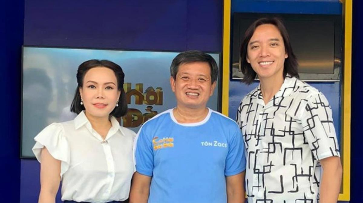 Vợ chồng Việt Hương lần đầu gặp ông Hải trong chương trình "Cơ hội đổi đời"