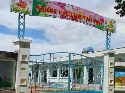 Trường mẫu giáo Tuổi Thơ, nơi nạn nhân làm việc