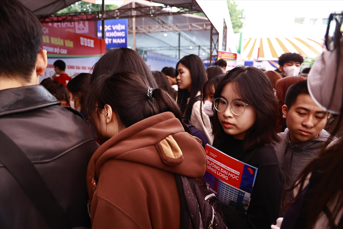 Thí sinh năm nay chịu nhiều áp lực hơn những năm trước. Ảnh: Như Ý Thí sinh năm nay chịu nhiều áp lực hơn những năm trước. Ảnh: Như Ý