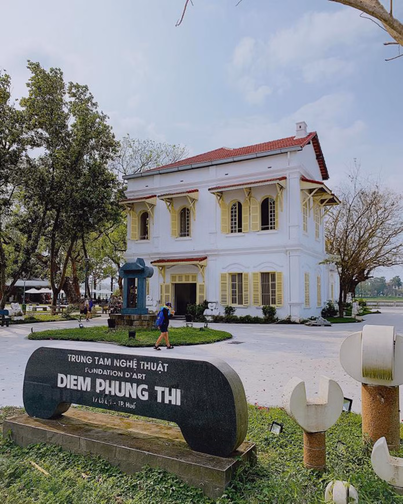 Trung tâm nghệ thuật Điềm Phùng Thị tại Huế. ảnh: TL
