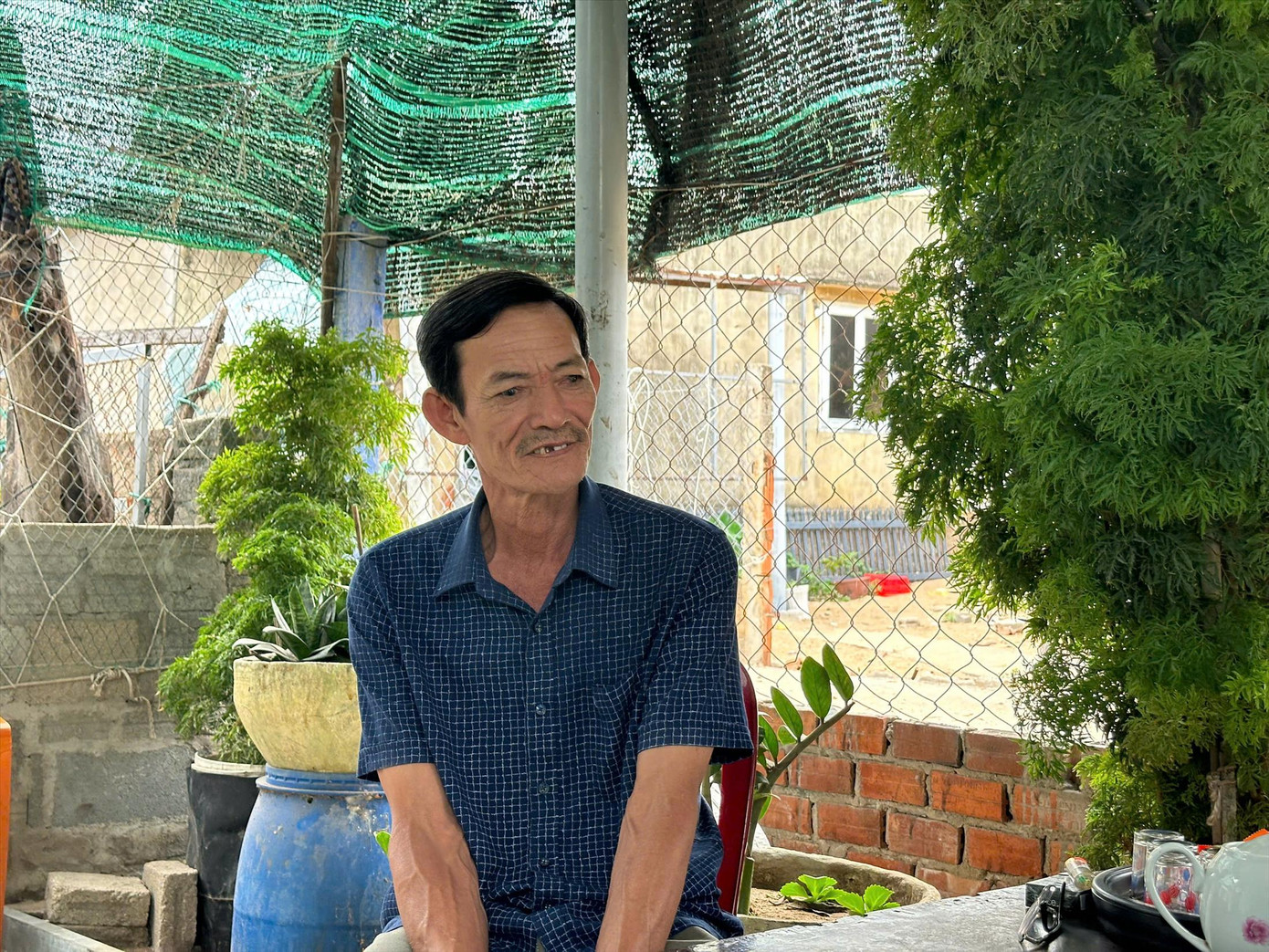 Ông Nguyễn Văn Thắng - Trưởng thôn Vĩnh Trường, chia sẻ với PV Tiền Phong về việc triển khai dự án điện hạt nhân