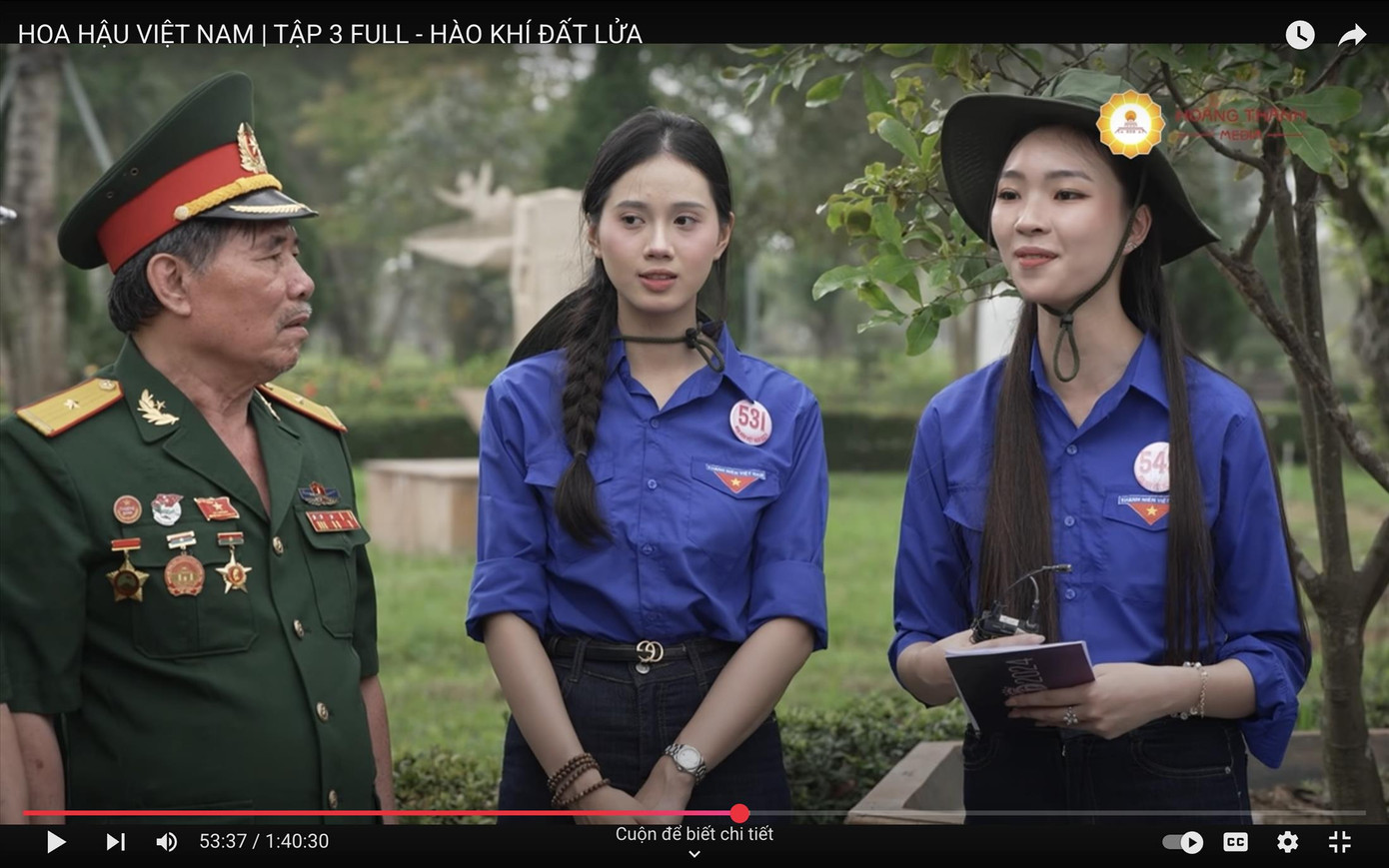 Thí sinh Hoa hậu Việt Nam giao lưu với cựu chiến binh tại Thành cổ Quảng Trị Thí sinh Hoa hậu Việt Nam giao lưu với cựu chiến binh tại Thành cổ Quảng Trị