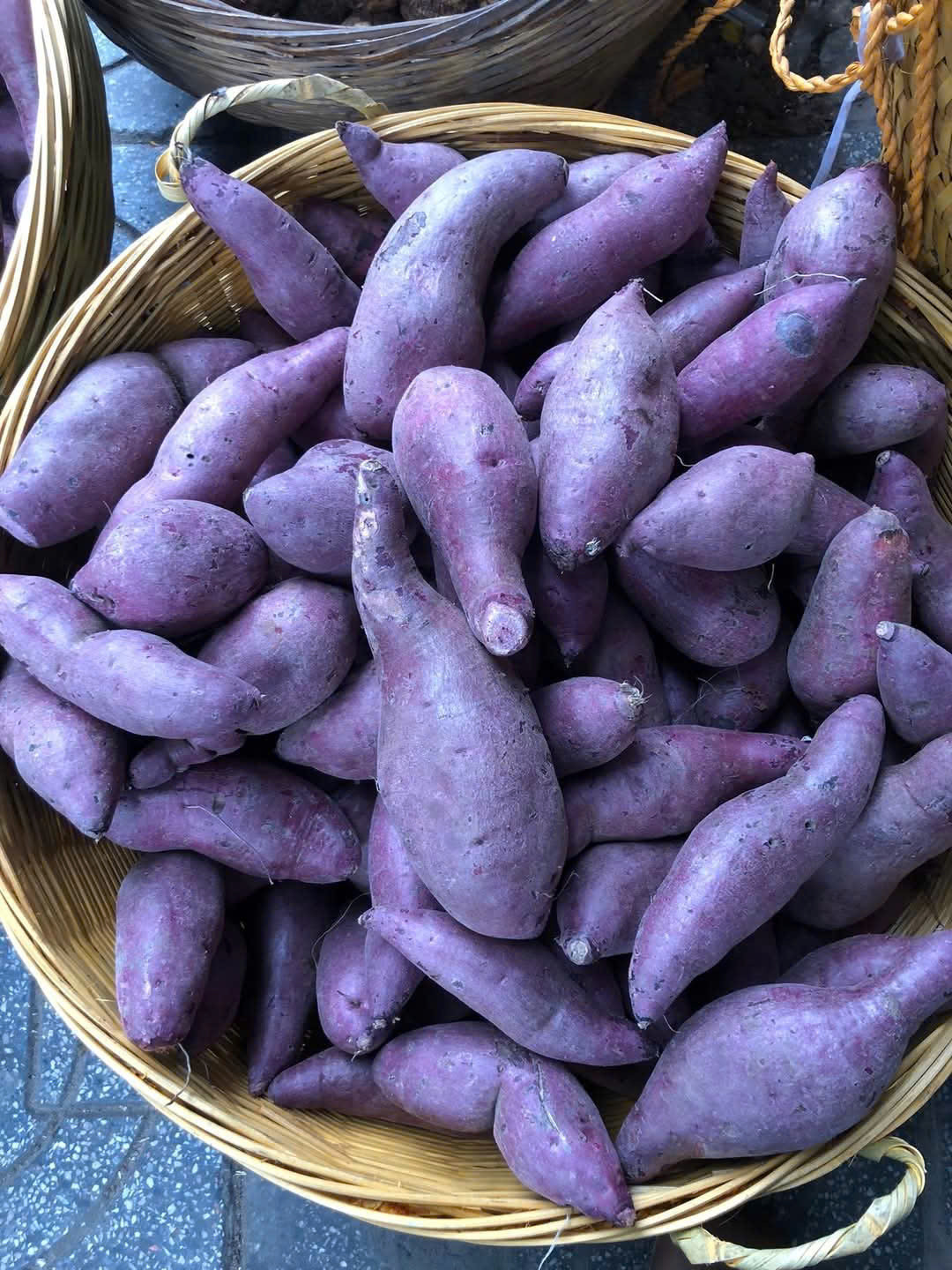 Khoai tím được quảng cáo xuất xứ vùng cao bán ở Hà Nội Khoai tím được quảng cáo xuất xứ vùng cao bán ở Hà Nội