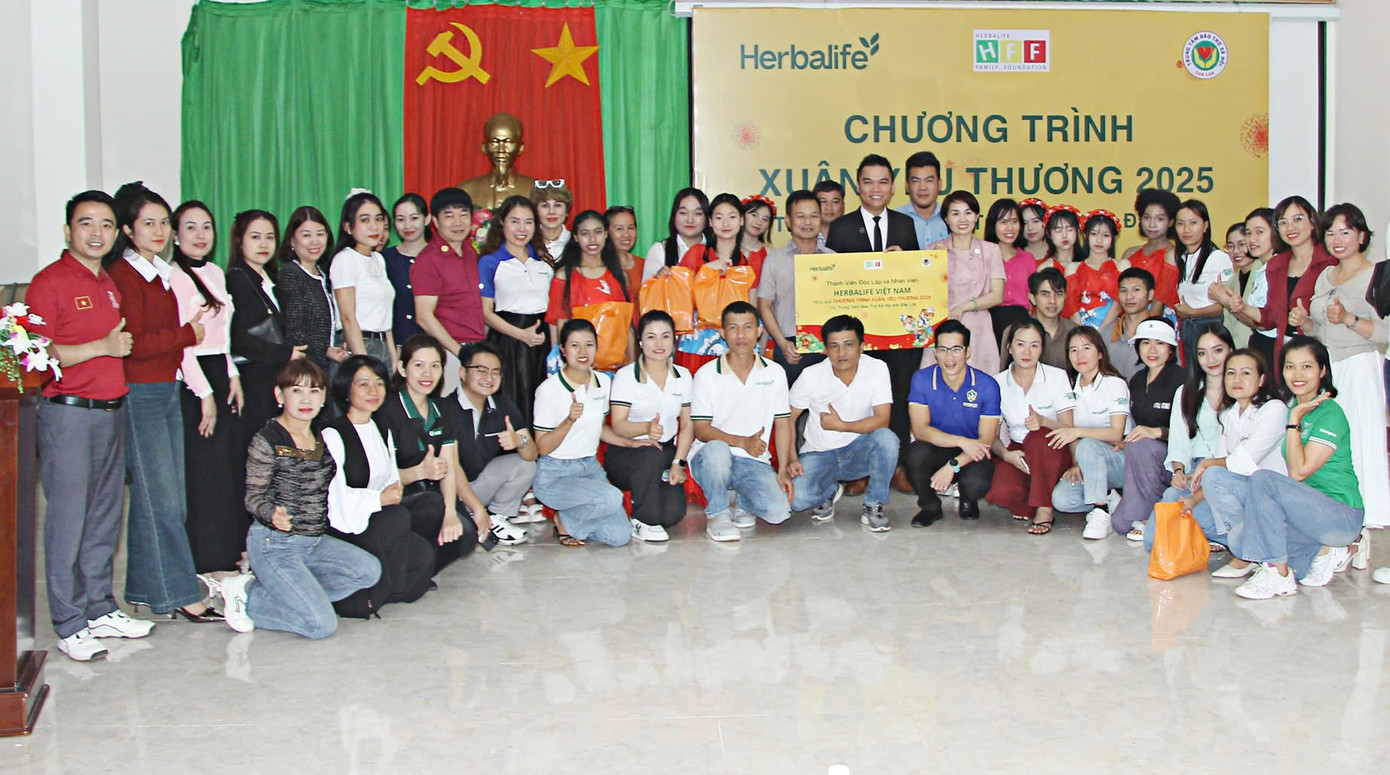 Herbalife tổ chức chuỗi hoạt động Xuân Yêu Thương 2025 tại các Trung tâm Casa Herbalife Việt Nam Herbalife tổ chức chuỗi hoạt động Xuân Yêu Thương 2025 tại các Trung tâm Casa Herbalife Việt Nam