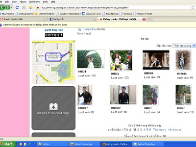 Các ứng viên trên một trang web cho thuê người yêu