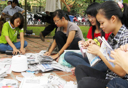 Đi làm thêm giúp bạn trẻ hiểu về giá trị đồng tiền. Ảnh: P.H