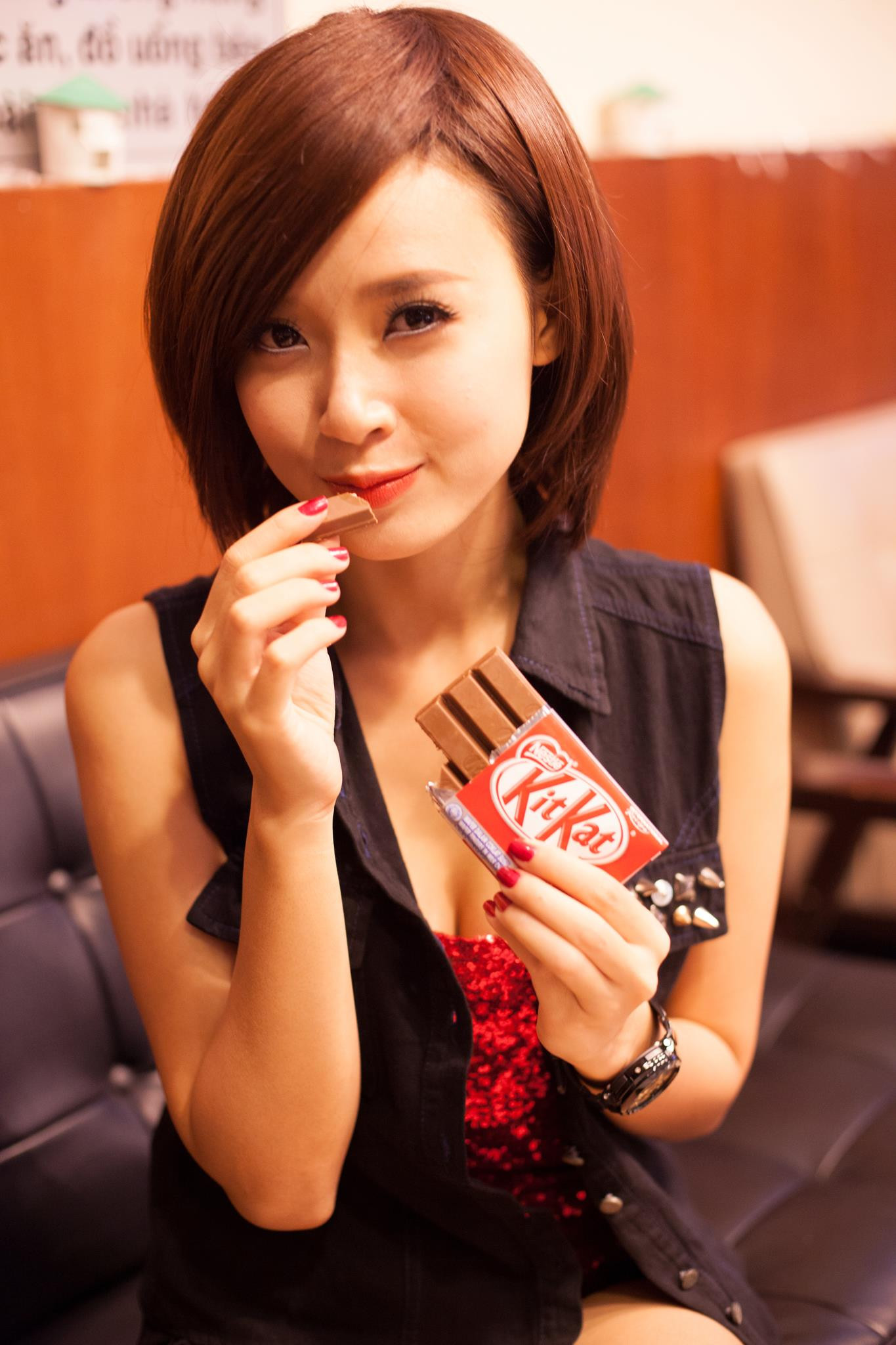 Midu luôn xuất hiện với hình ảnh hồn nhiên, trong sáng