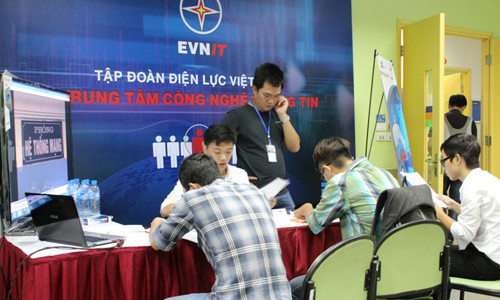 Đăng ký phỏng vấn tại EVN IT