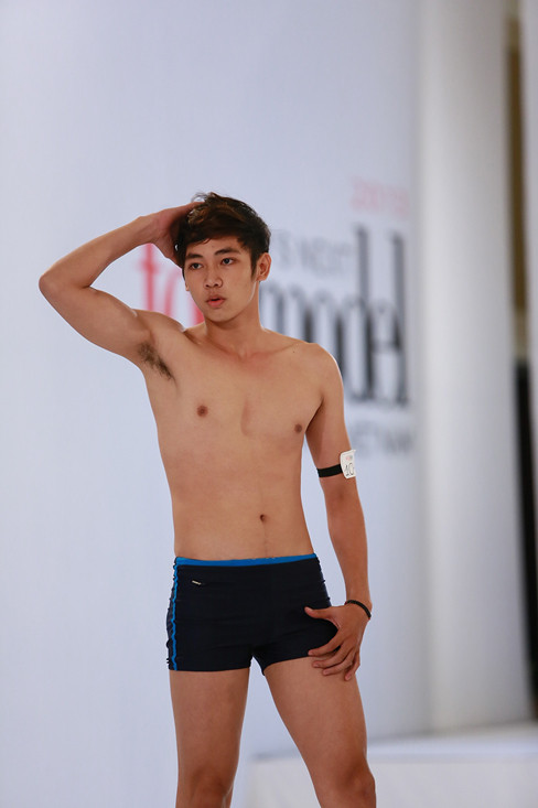 Hầu hết các nam thí sinh đều khá tự tin