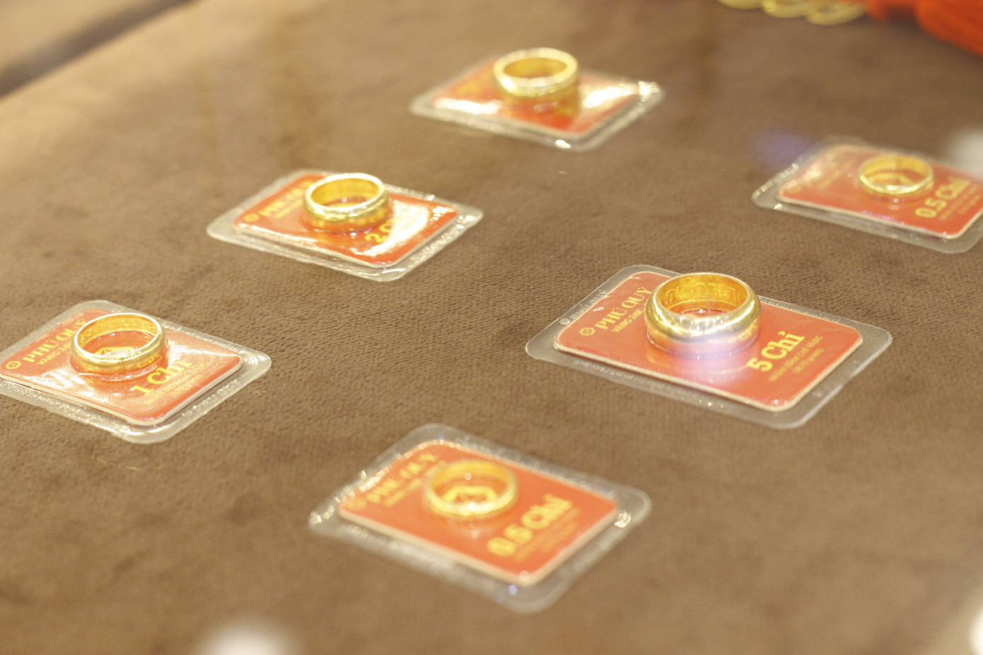 Giá vàng nhẫn tròn trơn đang ở mức cao nhất từ đầu năm đến nay.