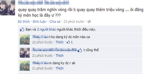 Sau sinh viên ĐH Nông nghiệp Hà Nội, tối qua (5/12), đến lượt các 