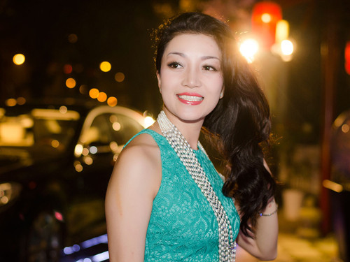 Ca sĩ Phạm Thu Hà với vai trò khách mời