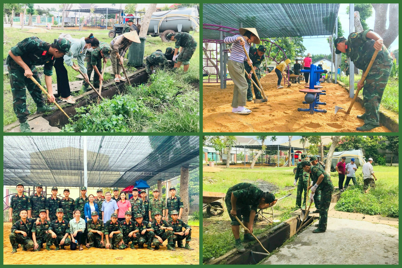 “Ngày thứ Bảy tình nguyện” của cán bộ, chiến sĩ Lữ đoàn Đặc công bộ 429 tại Trường Tiểu học Phước Hòa A, xã Phước Hòa, huyện Phú Giáo, tỉnh Bình Dương. “Ngày thứ Bảy tình nguyện” của cán bộ, chiến sĩ Lữ đoàn Đặc công bộ 429 tại Trường Tiểu học Phước Hòa A, xã Phước Hòa, huyện Phú Giáo, tỉnh Bình Dương.