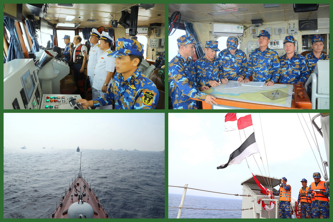 Một số hình ảnh của thủy thủ đoàn Việt Nam tại Diễn tập MILAN 2024.