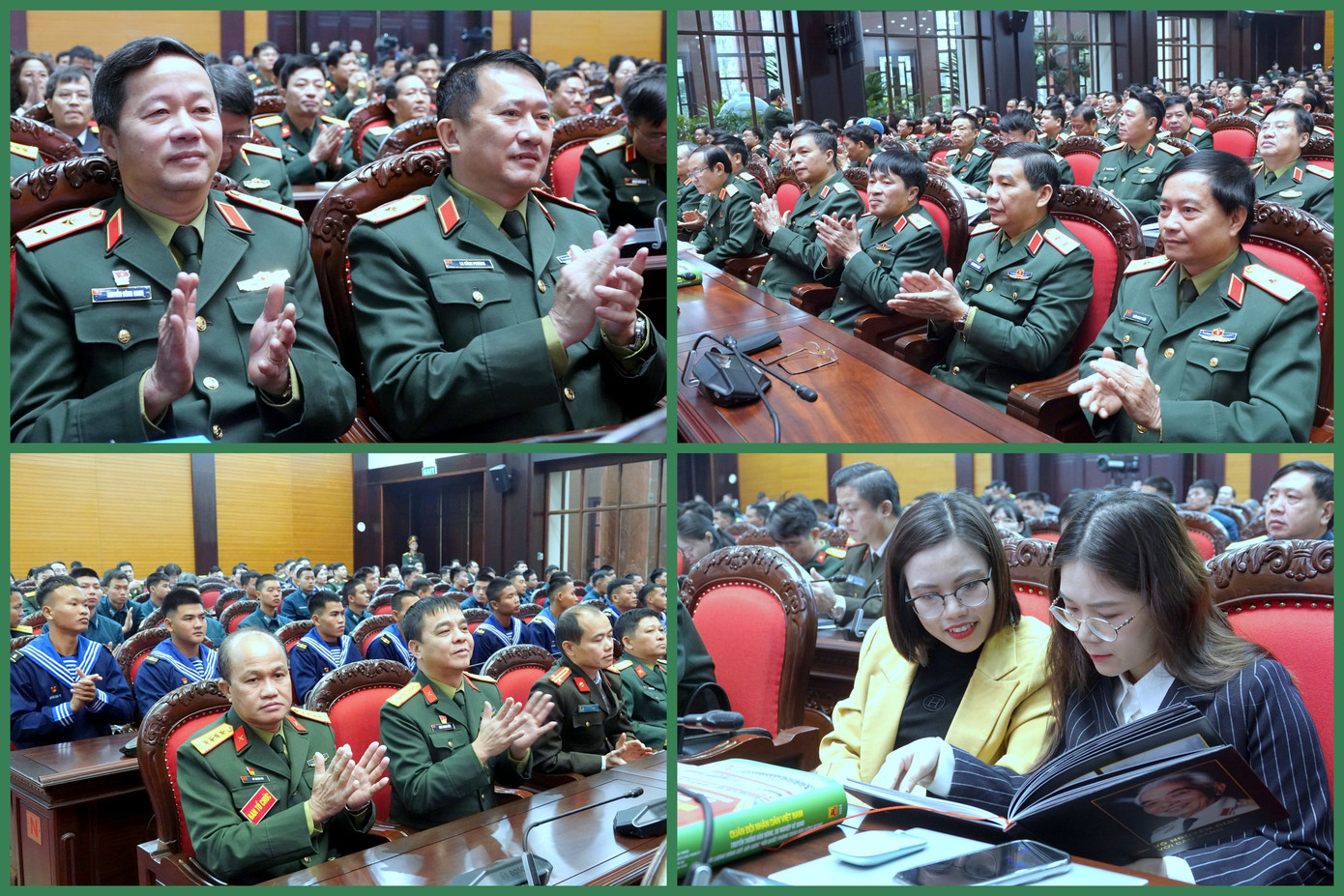 Đại biểu các cơ quan, đơn vị trong và ngoài Quân đội tham dự Hội thảo.