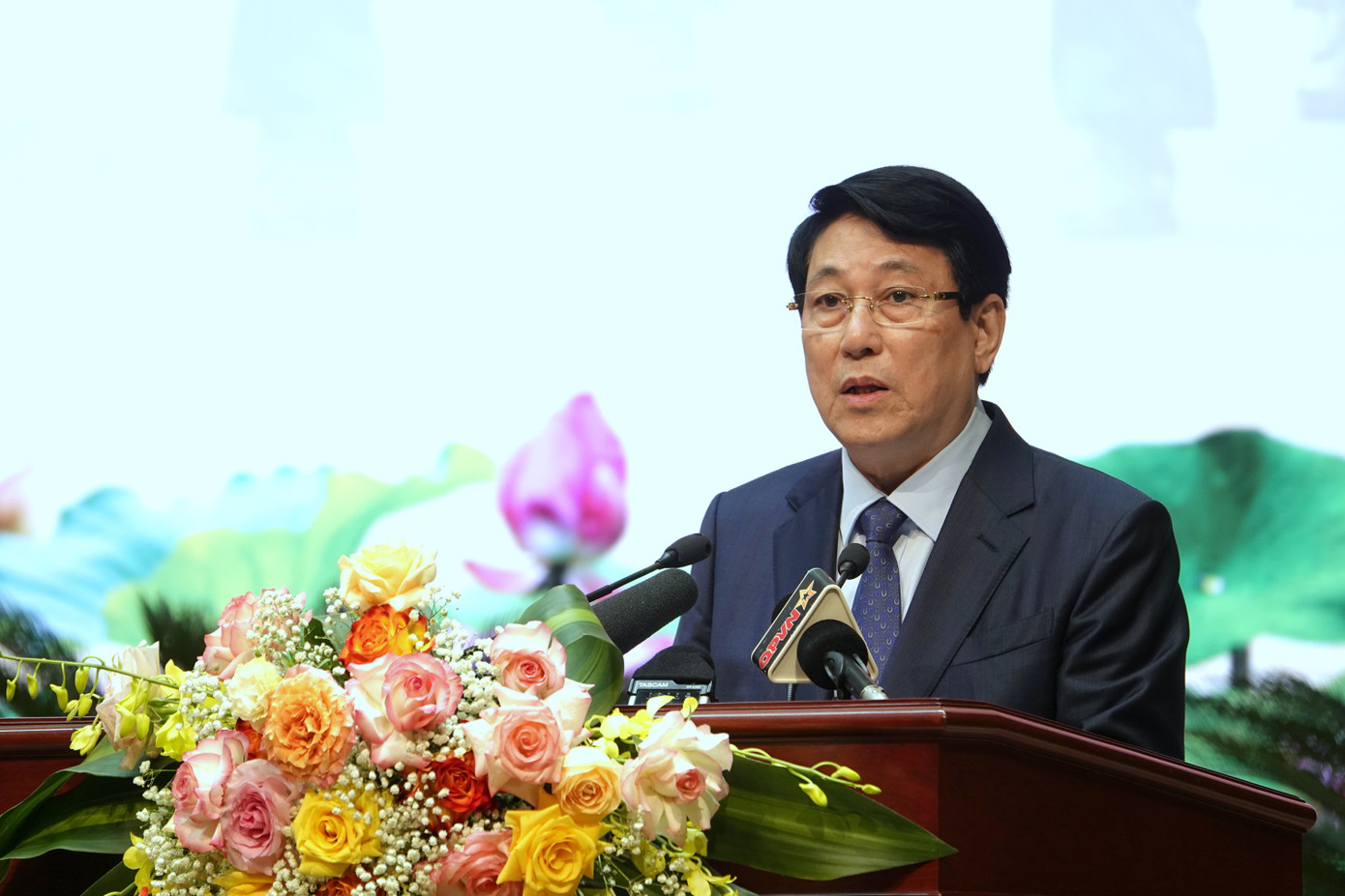 Chủ tịch nước Lương Cường phát biểu chỉ đạo Hội thảo.