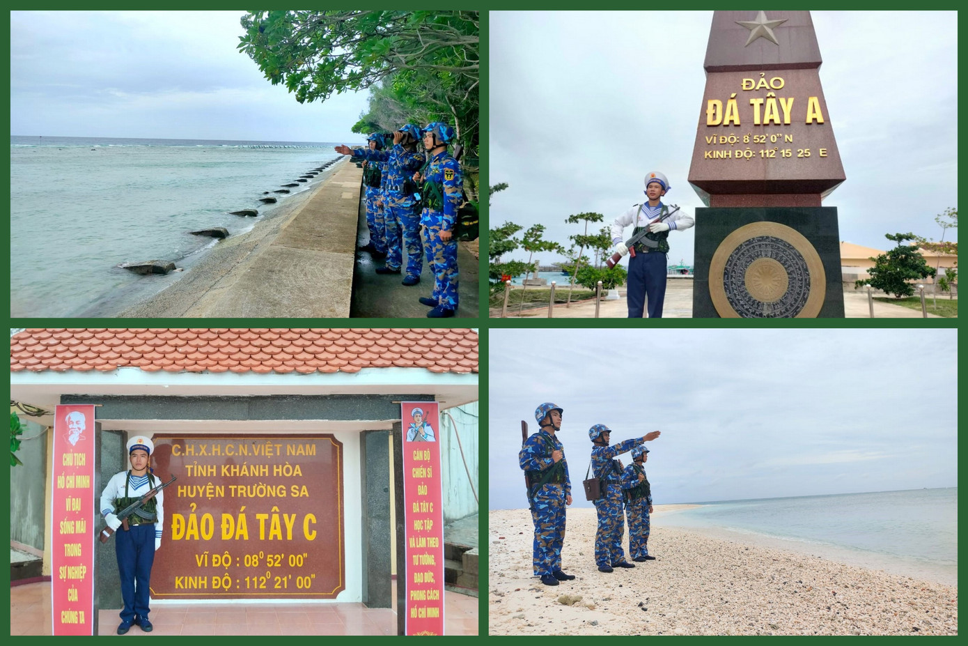 Cán bộ, chiến sĩ cụm đảo Đá Tây nêu cao cảnh giác, sẵn sàng chiến đấu bảo vệ chủ quyền. Cán bộ, chiến sĩ cụm đảo Đá Tây nêu cao cảnh giác, sẵn sàng chiến đấu bảo vệ chủ quyền.