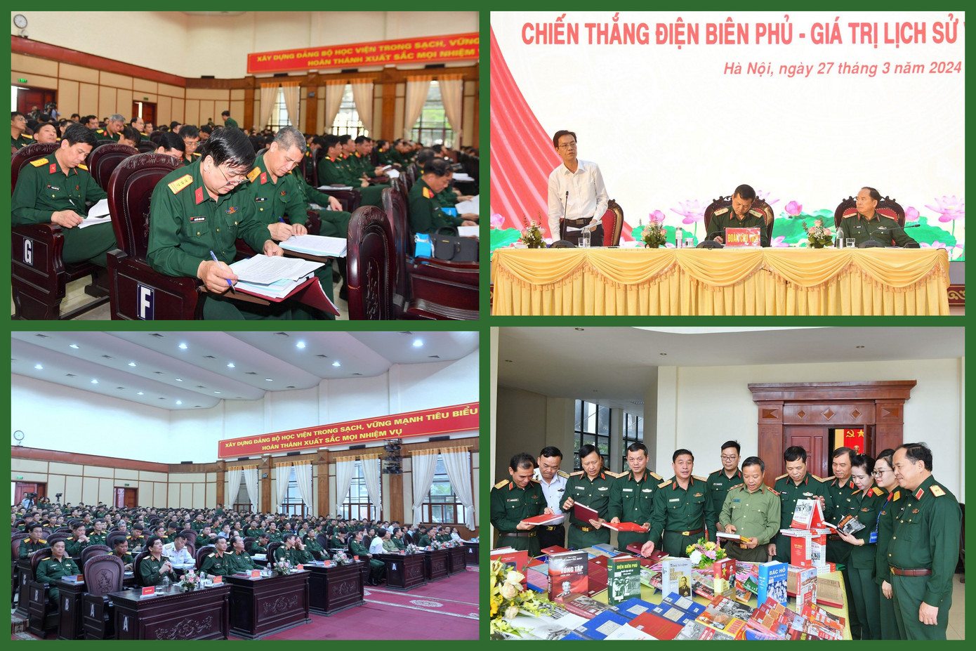 Hội thảo nhằm hướng tới kỷ niệm 70 năm Chiến thắng lịch sử Điện Biên Phủ (7/5/1954 - 7/5/2024) Hội thảo nhằm hướng tới kỷ niệm 70 năm Chiến thắng lịch sử Điện Biên Phủ (7/5/1954 - 7/5/2024)