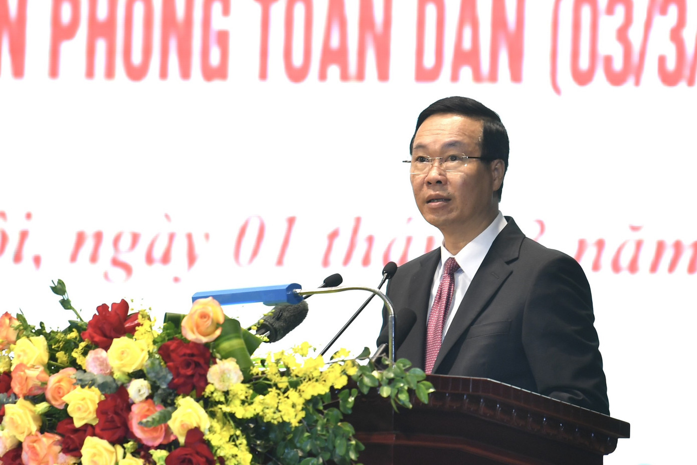 “Qua chiến đấu, công tác, cán bộ, chiến sĩ Bộ đội Biên phòng ngày thêm trưởng thành, bản lĩnh chính trị vững vàng, giỏi chuyên môn nghiệp vụ, luôn quyết tâm, sáng tạo, mưu trí, dũng cảm, không sợ hiểm nguy, gian khổ, sẵn sàng hy sinh vì Tổ quốc”, Chủ tịch nước Võ Văn Thưởng phát biểu.