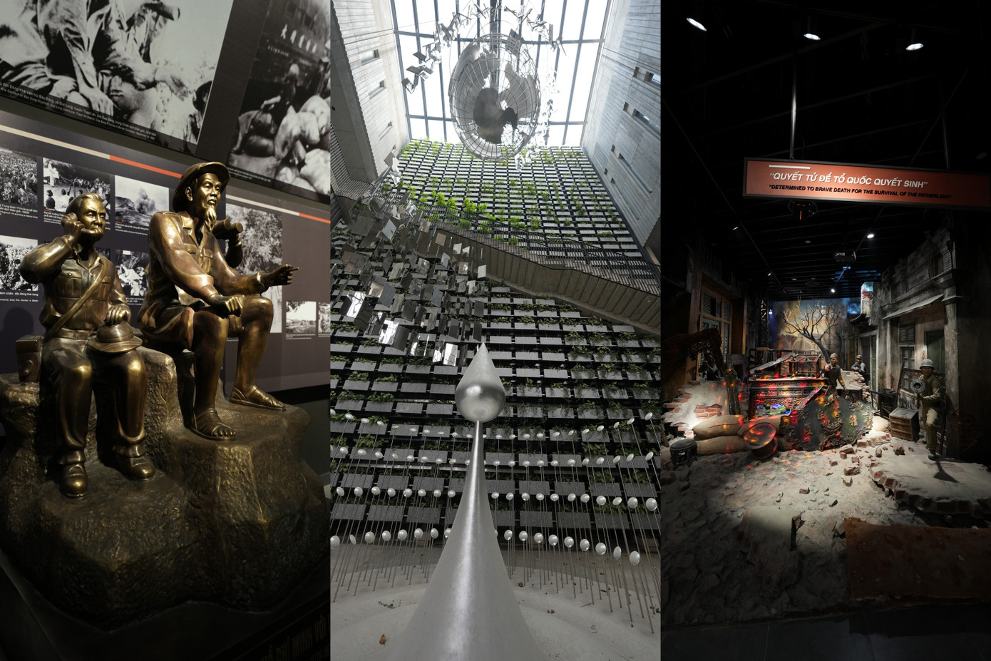 Không gian trưng bày với nhiều phương pháp và kết hợp công nghệ sẽ mang đến những trải nghiệm hoàn toàn mới. Không gian trưng bày với nhiều phương pháp và kết hợp công nghệ sẽ mang đến những trải nghiệm hoàn toàn mới.