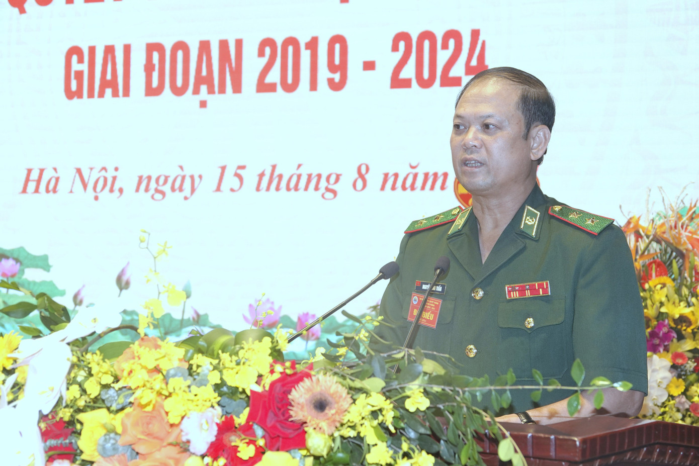 Trung tướng Nguyễn Anh Tuấn - Chính ủy BĐBP, phát biểu khai mạc đại hội. Trung tướng Nguyễn Anh Tuấn - Chính ủy BĐBP, phát biểu khai mạc đại hội.