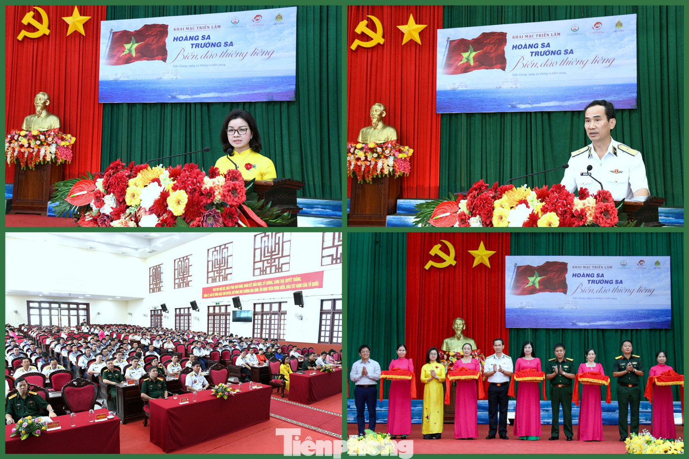 Hình ảnh khai mạc triển lãm. Hình ảnh khai mạc triển lãm.