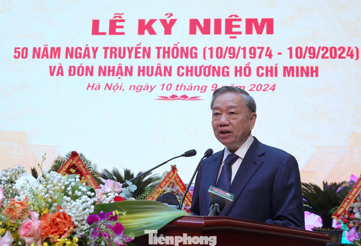 Tổng Bí thư, Chủ tịch nước Tô Lâm phát biểu tại lễ kỷ niệm.