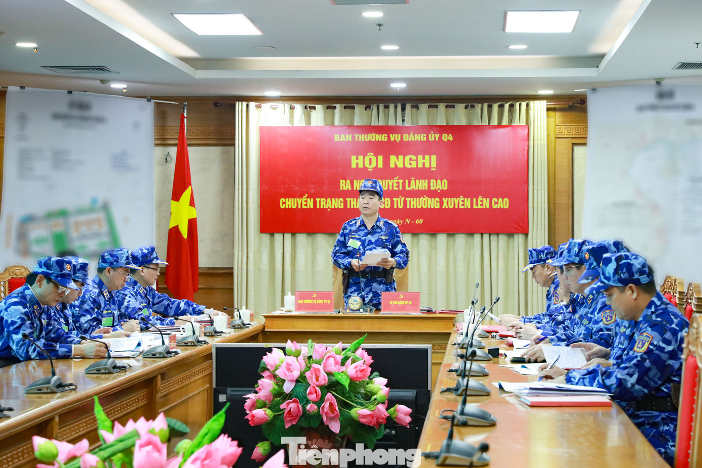 Đảng ủy Cảnh sát biển ra Nghị quyết lãnh đạo chuyển trạng thái sẵn sàng chiến đấu từ thường xuyên lên cao.