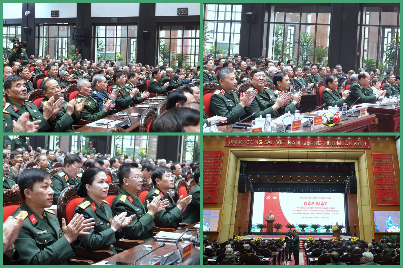 Quang cảnh chương trình gặp mặt.