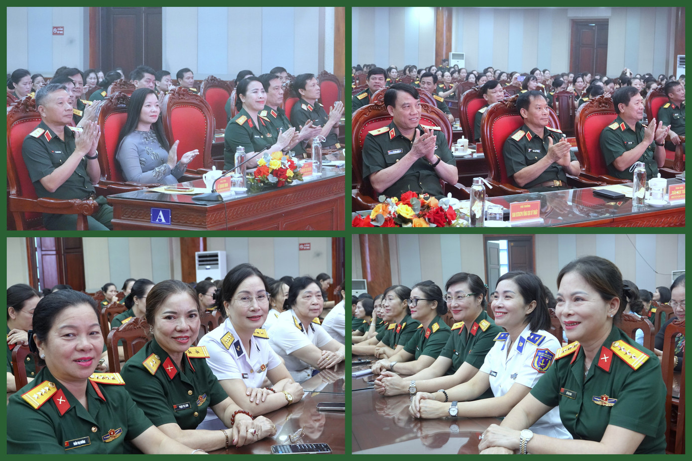 Các đại biểu tham dự chương trình gặp mặt.