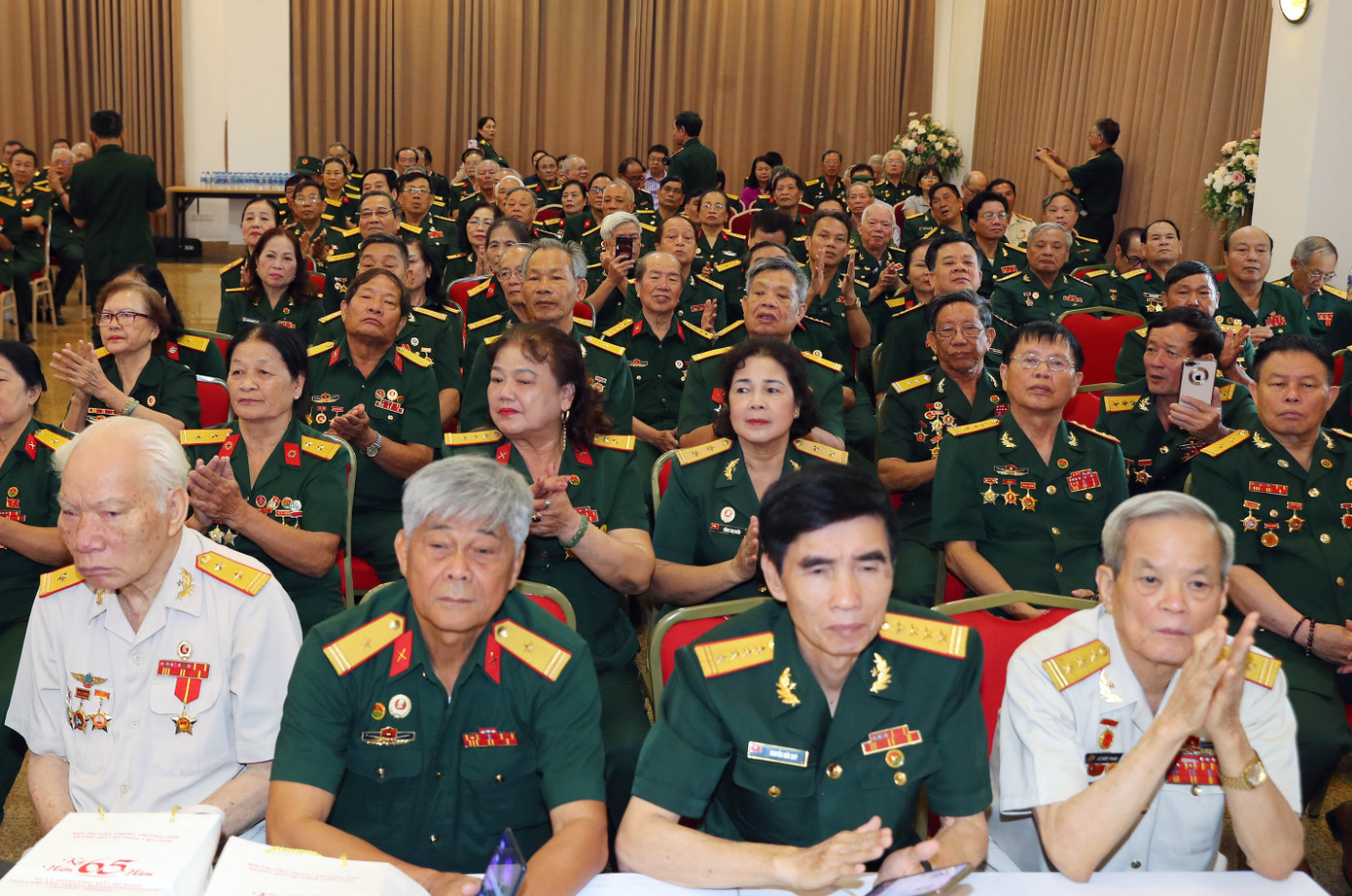 Các đại biểu tại lễ kỷ niệm. Ảnh: Trọng Đức Các đại biểu tại lễ kỷ niệm. Ảnh: Trọng Đức