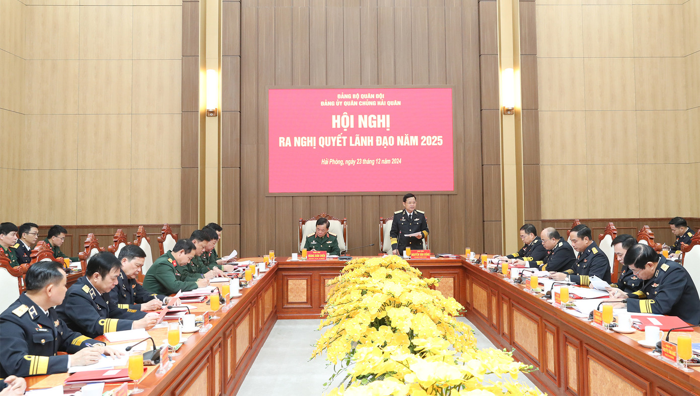 Năm 2024, Quân chủng Hải quân dẫn đầu khối thi đua số 3 Bộ Quốc phòng, Đảng bộ Quân chủng được đề nghị hoàn thành xuất sắc nhiệm vụ. Năm 2024, Quân chủng Hải quân dẫn đầu khối thi đua số 3 Bộ Quốc phòng, Đảng bộ Quân chủng được đề nghị hoàn thành xuất sắc nhiệm vụ.