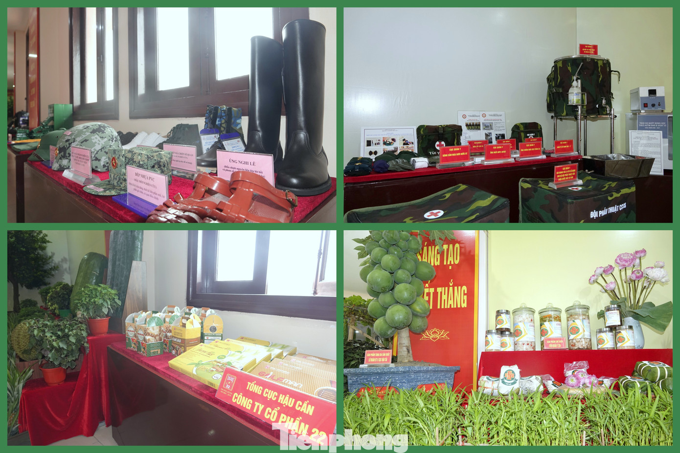 Một số sản phẩm tiêu biểu của các cơ quan, đơn vị trưng bày tại đại hội. Một số sản phẩm tiêu biểu của các cơ quan, đơn vị trưng bày tại đại hội.