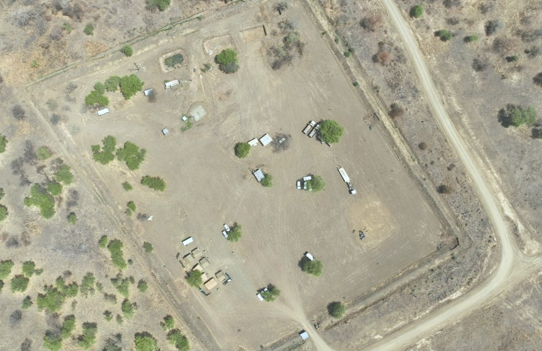 Mặt bằng căn cứ tại Rumamier.