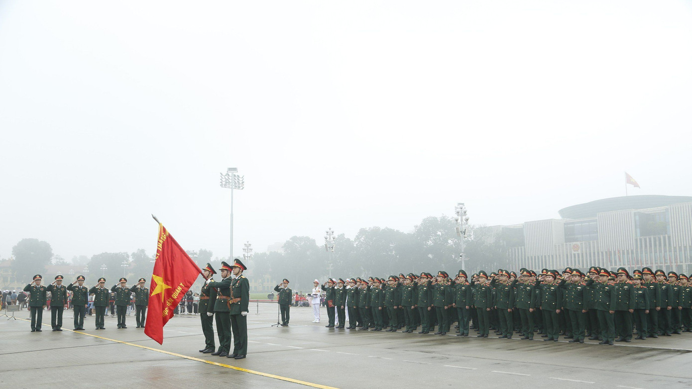 Đoàn đại biểu Học viện Quân y báo công dâng Bác, ngày 14/3. Đoàn đại biểu Học viện Quân y báo công dâng Bác, ngày 14/3.