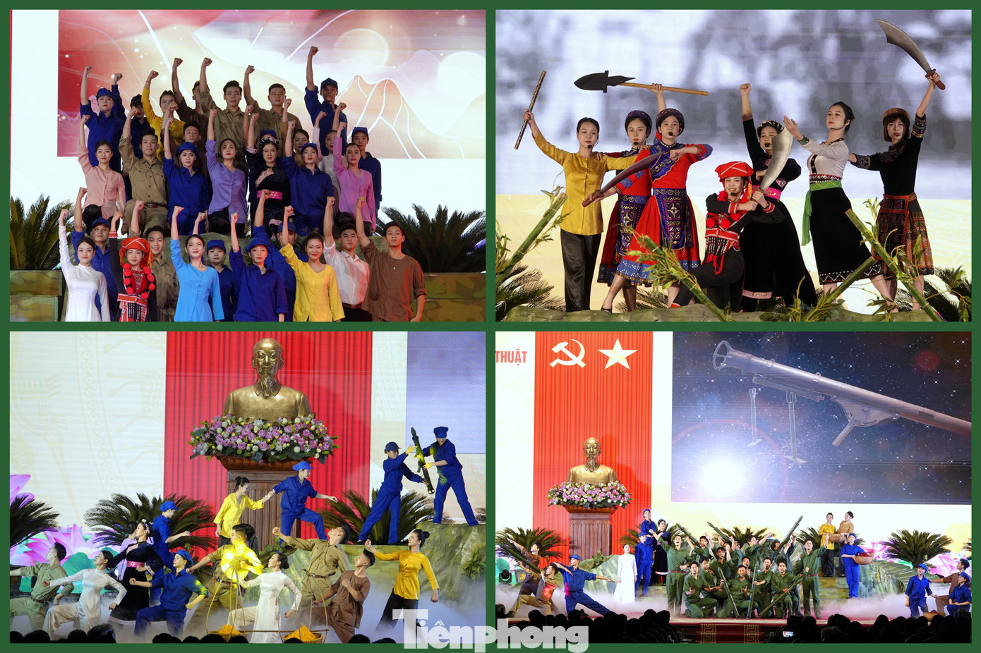 Màn sử thi "Vinh quang Người lính Kỹ thuật" tái hiện lại chặng đường 50 vẻ vang của Tổng cục Kỹ thuật.