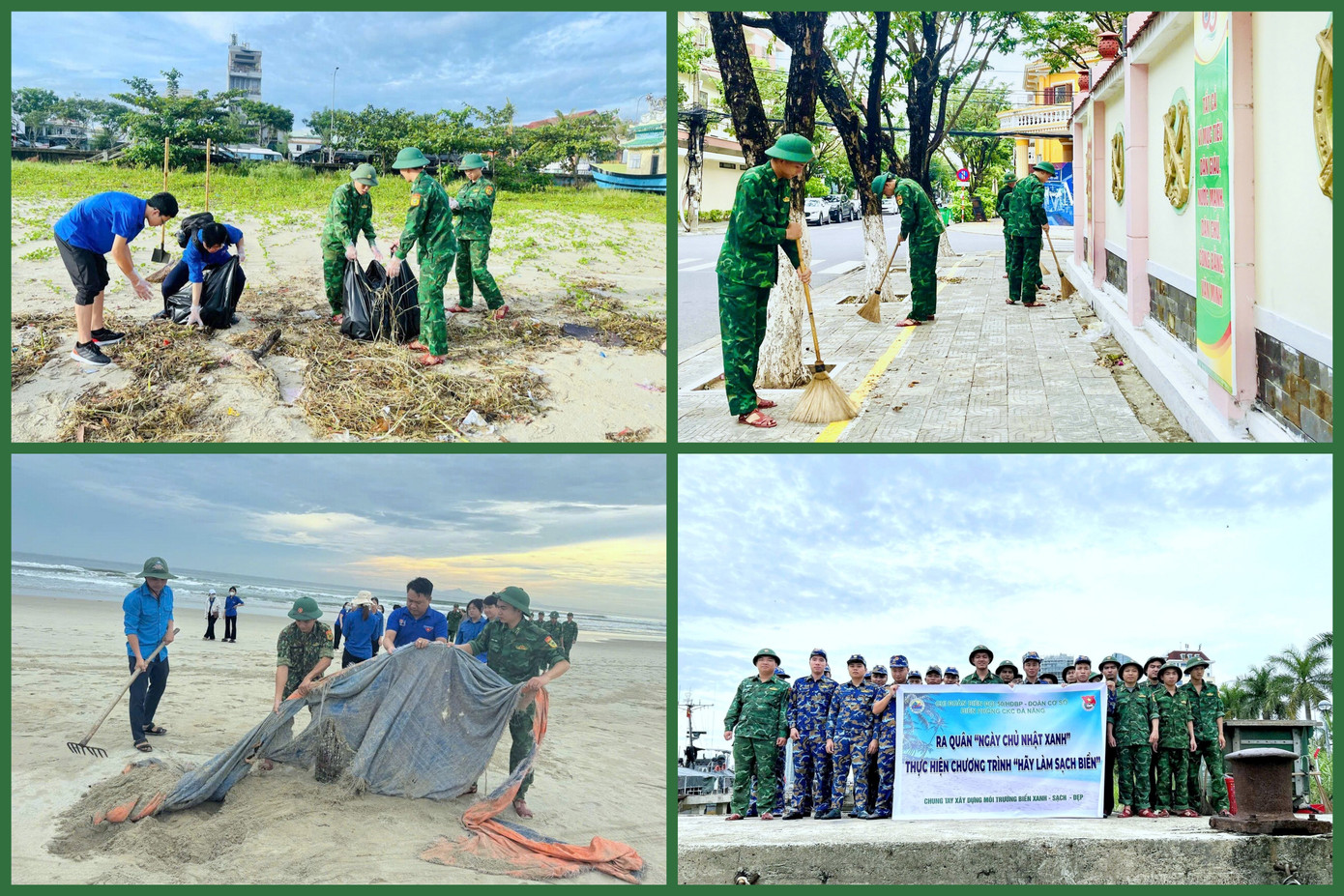 Thông qua các hoạt động, đoàn viên thanh niên Bộ đội Biên phòng Đà Nẵng đã và đang góp phần giảm thiểu ô nhiễm rác thải, bảo vệ môi trường và ứng phó với biến đổi khí hậu.