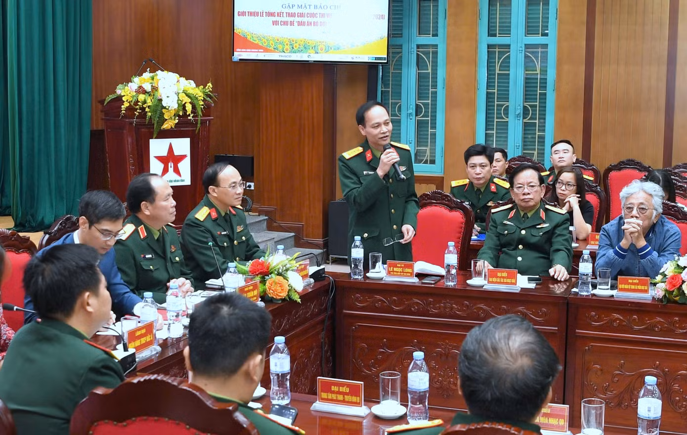 Ban Tổ chức cuộc thi thông tin với báo chí về những điểm nhấn của cuộc thi lần thứ 15.