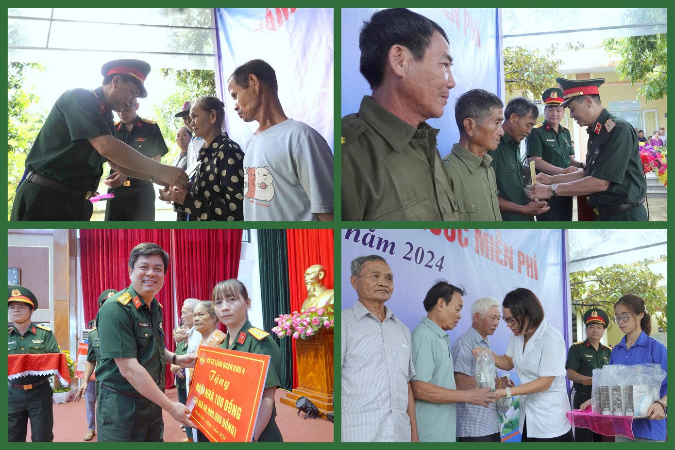 Đồng hành cùng chương trình có Bảo hiểm Xã hội Bộ Quốc phòng, Tổng cục Công nghiệp quốc phòng, Binh đoàn 12, Tổng Công ty Đông Bắc, Cục Chính trị Bộ đội Biên phòng, Ban Phụ nữ Quân đội, Công ty cổ phần Nam dược Triệu Gia…