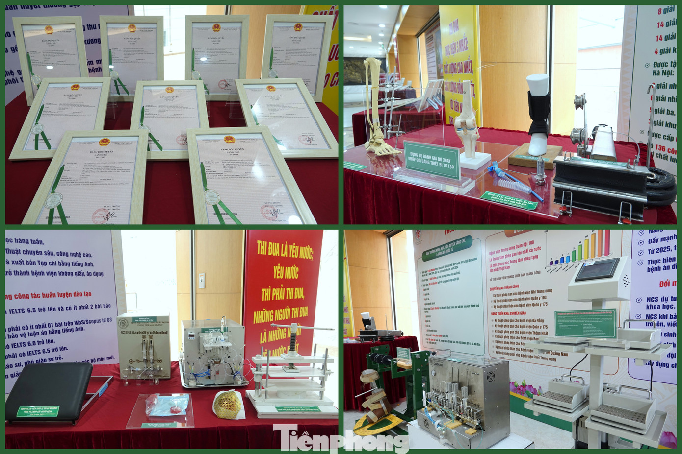 Một số mô hình, sáng kiến tiêu biểu của đội ngũ thầy thuốc quân y ở Bệnh viện TƯQĐ 108 trong giai đoạn 2019-2024.