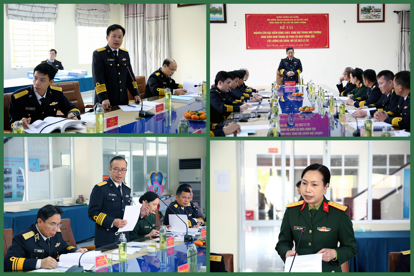 Các đại biểu nêu ý kiến đánh giá đề tài. Các đại biểu nêu ý kiến đánh giá đề tài.