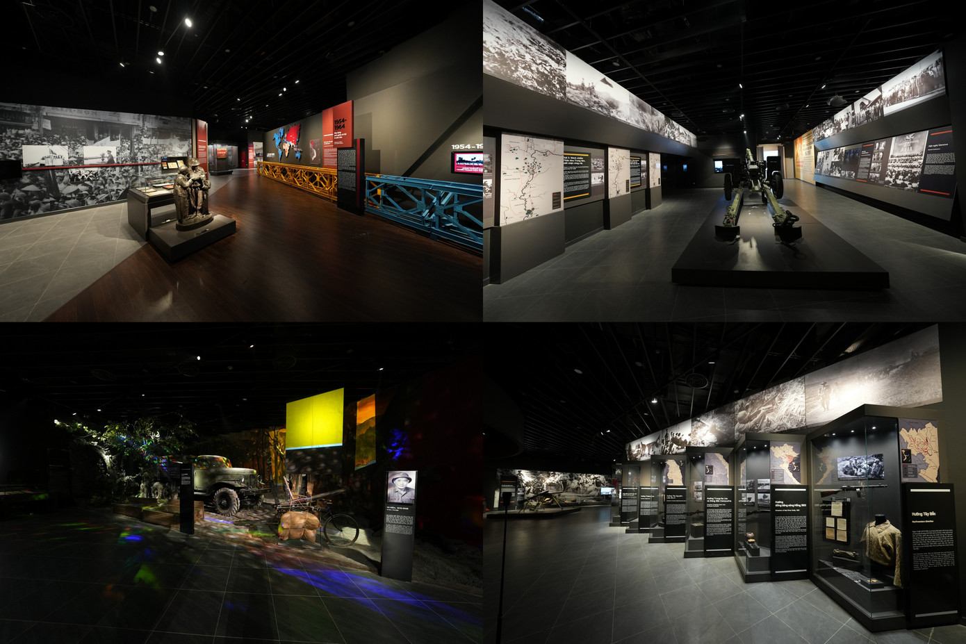 Một số hình ảnh, hiện vật tái hiện chiến công của quân và dân ta trong hai cuộc kháng chiến chống thực dân Pháp và đế quốc Mỹ xâm lược. Một số hình ảnh, hiện vật tái hiện chiến công của quân và dân ta trong hai cuộc kháng chiến chống thực dân Pháp và đế quốc Mỹ xâm lược.