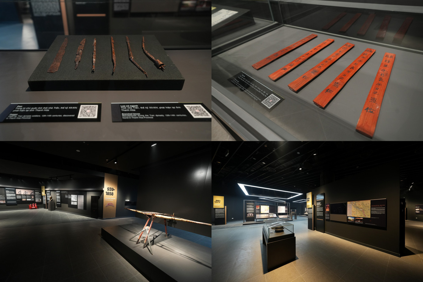 Nhiều hiện vật quý qua các thời kỳ dựng nước, giữ nước của dân tộc được trưng bày tại Bảo tàng LSQS Việt Nam. Nhiều hiện vật quý qua các thời kỳ dựng nước, giữ nước của dân tộc được trưng bày tại Bảo tàng LSQS Việt Nam.