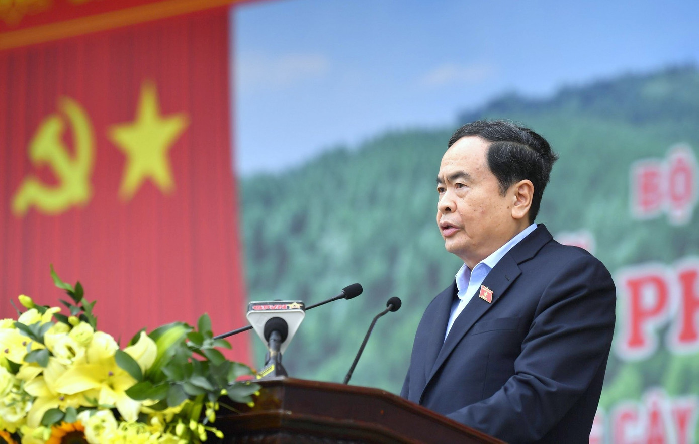 Phó Chủ tịch Thường trực Quốc hội Trần Thanh Mẫn phát biểu tại buổi lễ. Phó Chủ tịch Thường trực Quốc hội Trần Thanh Mẫn phát biểu tại buổi lễ.